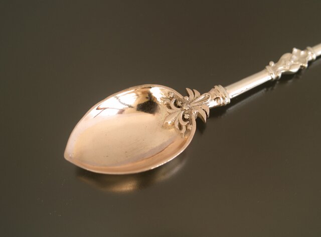 シルバースプーン14本 コーヒースプーン 小振り未使用美品 時代物 蒐集家放出 KYOEI ONLINE STORE / ステンレス スプーン 小 ST シルバー