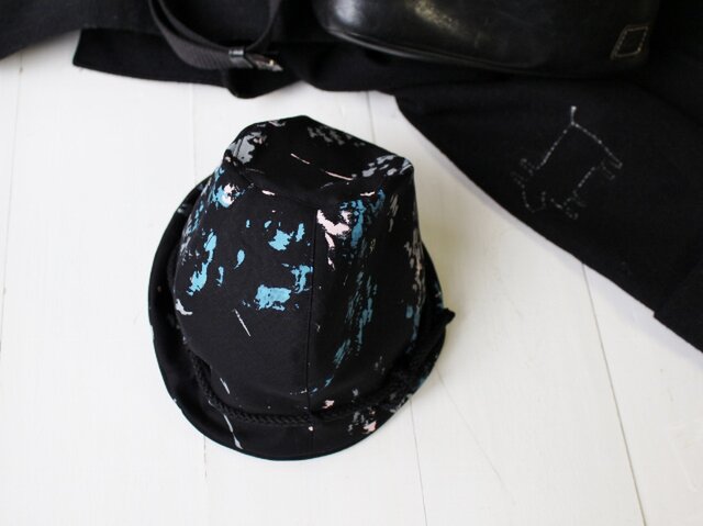 MM×iwase yuka "limited" LINENROPE HELMAHAT BLACK【M】の画像1枚目