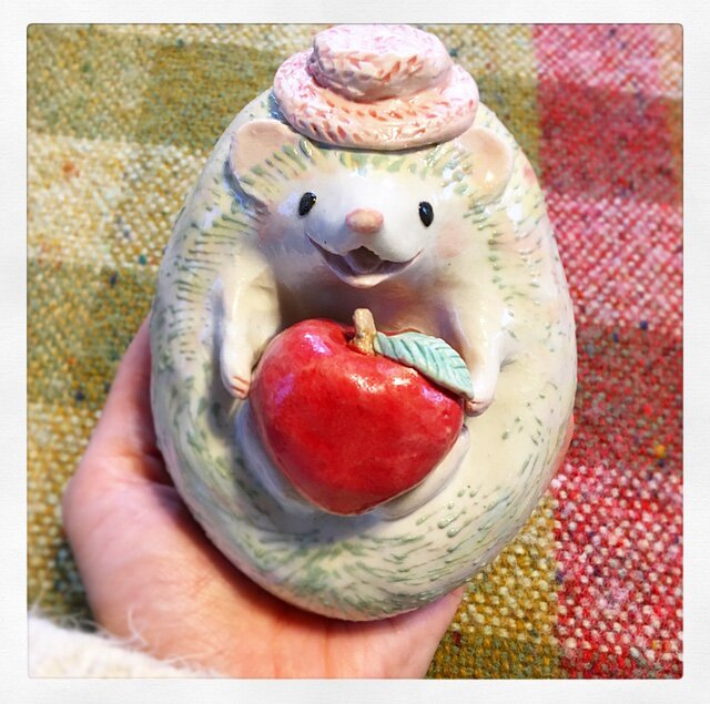 【S様ご予約済み作品】てのりはりねずみの画像1枚目