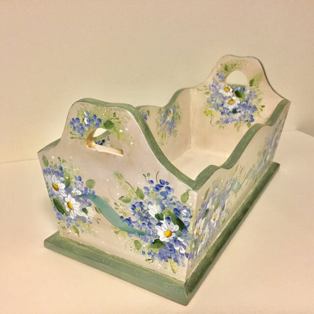 ライラックとデイジーのブレッドトレイ トールペイント | iichi 日々の