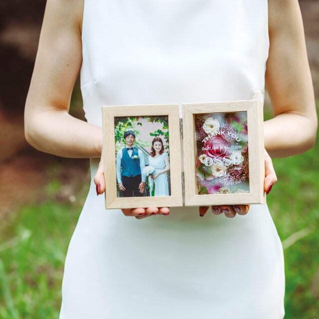 両親への感謝状】 フルール フラワーフォトボックス 【Sサイズ