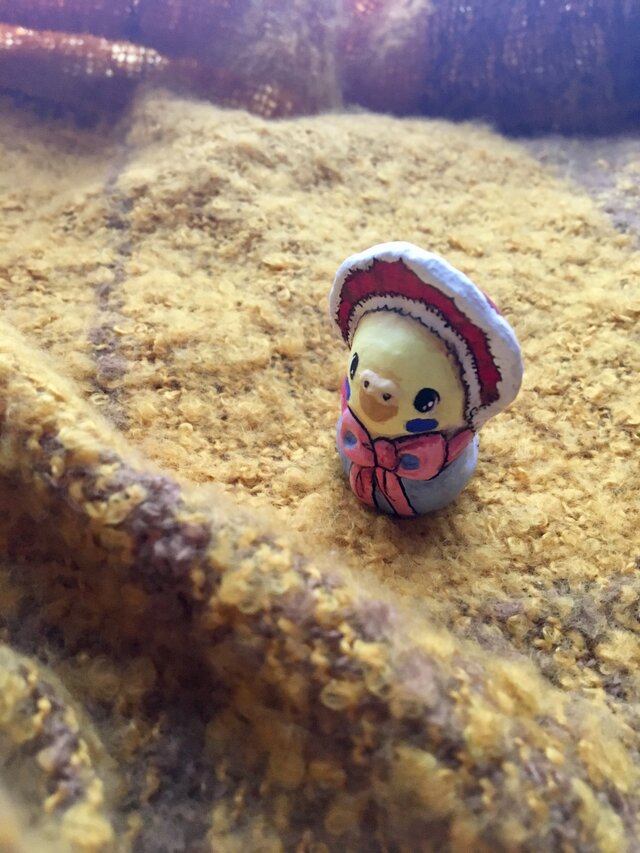 文化人形インコちゃんの画像1枚目