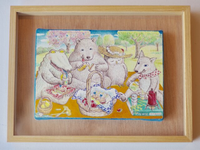 「ピクニック」原画 の画像1枚目