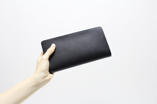 mu long wallet -black-の画像1枚目