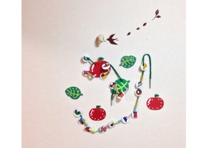 くいしんぼう青虫のひも通しシアター ラミネート加工 遊び方のレシピ