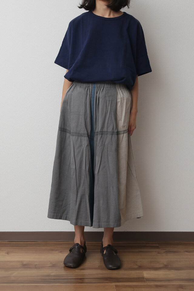 wide pants SHORT cottonの画像1枚目