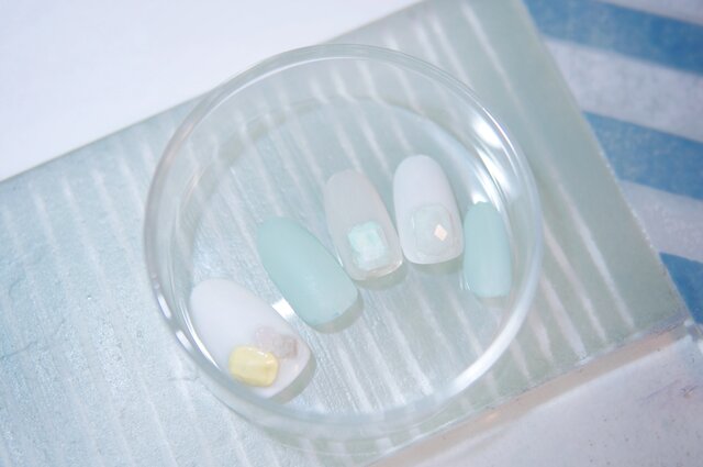 sea glass 送料無料【MN-N 010】の画像1枚目