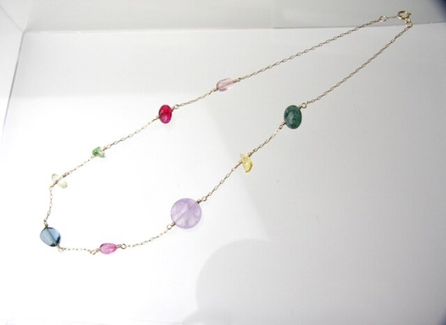 Lollipop Necklace 14KGFの画像1枚目