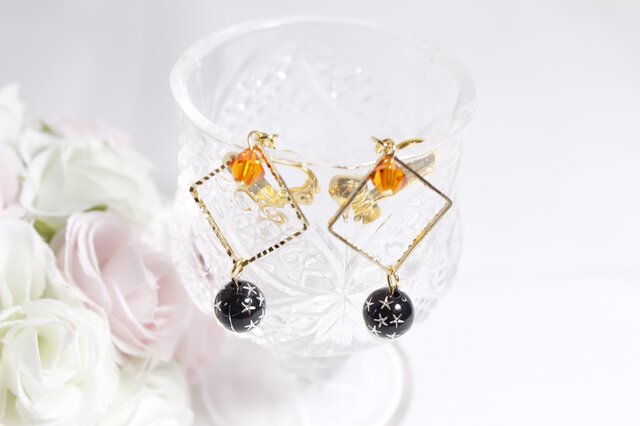 スターボールピアス/イヤリング〔309/310〕の画像1枚目