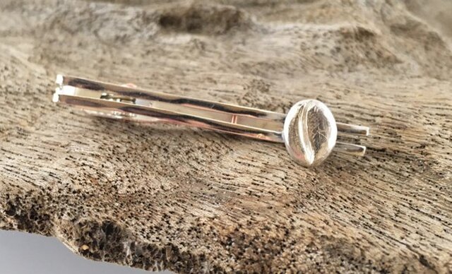 珈琲豆◇Silver ネクタイピン iichi ハンドメイド・クラフト作品・手仕事品の通販 ネクタイピン SUN 太陽 SILVER 日の出 朝陽 銀 クリップ