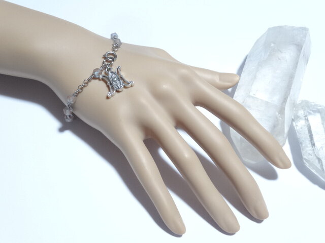 サフィレット　ビーズブレスレット サフィレットビーズのディゼンヌ(ミニロザリオ) | iichi 日々の暮らし