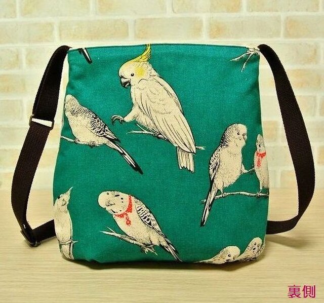 オカメインコ、セキセイインコ　ミニトートバッグ