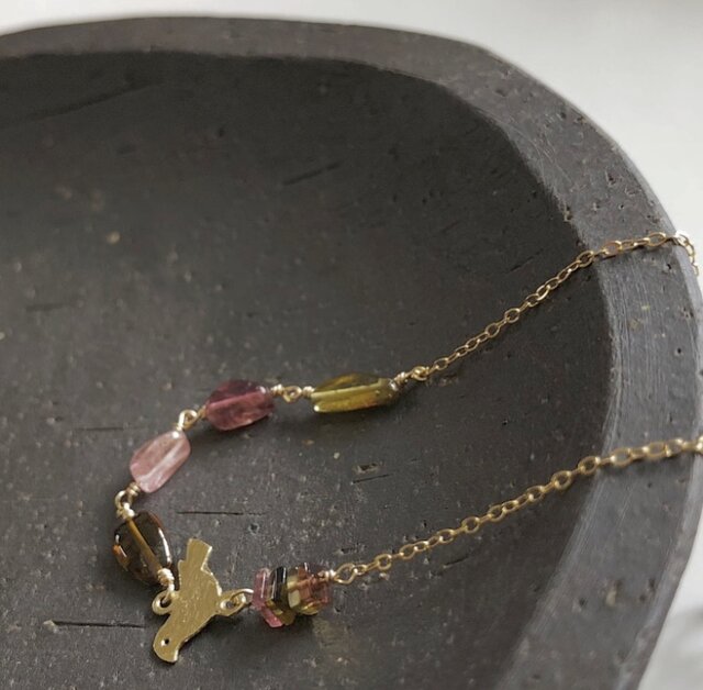 tourmaline*braceletの画像1枚目