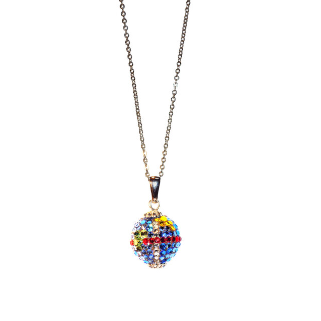 Earth Pendant / S ~CRYSTALLIZED™ - Swarovski Elements~の画像1枚目