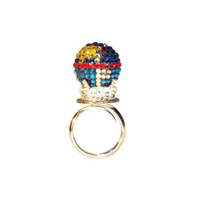Earth Ring / S ~CRYSTALLIZED™ - Swarovski Elements~の画像1枚目