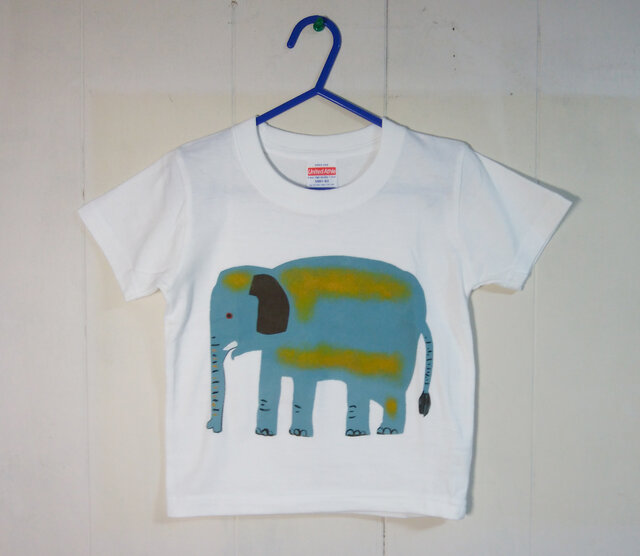キッズTシャツ(ゾウ) 100㎝の画像1枚目