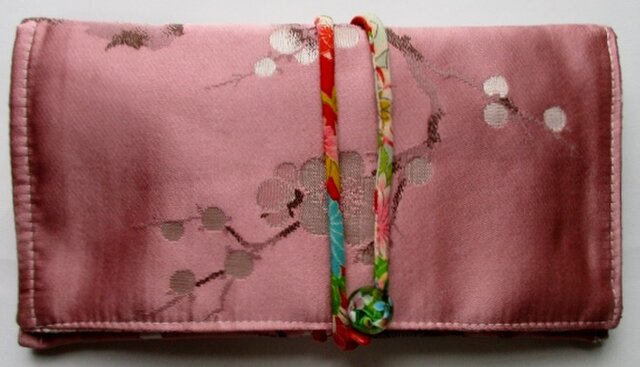 送料無料 蒲団側で作った和風財布・ポーチ 4153の画像1枚目