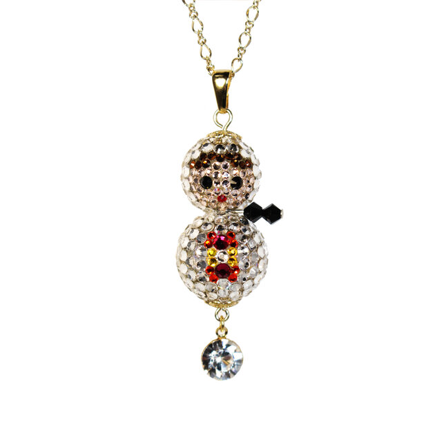 Matryoshka Pendant / Crystal ~Swarovski Elements~の画像1枚目