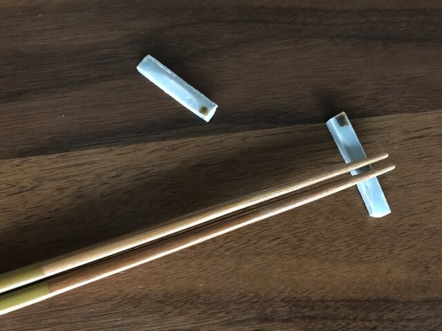 小さな小さな箸置きの画像1枚目