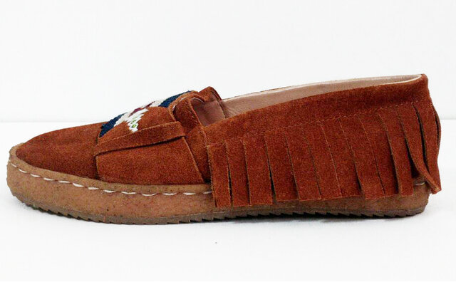[USA製]80s REDWOOD MOCCASHIN レザー モカシン 80's REDWOOD MOCCASHI レッドウッドモカシン 4ホールアウトドア