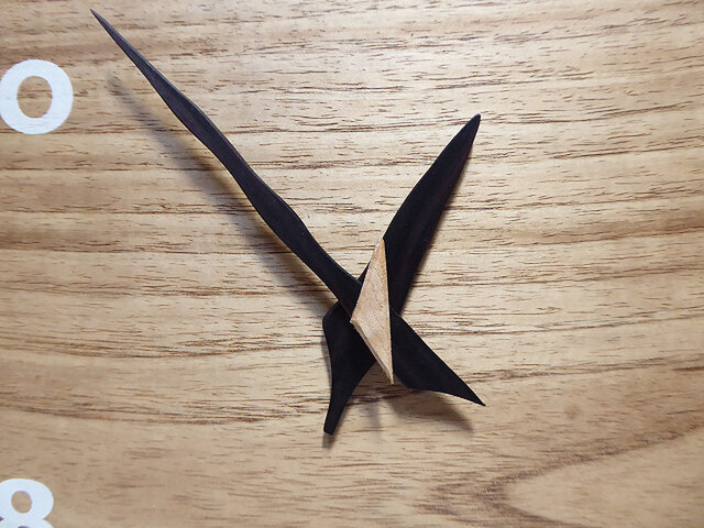 ネムノキの時計 30センチ 026s 文字盤白色 Iichi ハンドメイド クラフト作品 手仕事品の通販