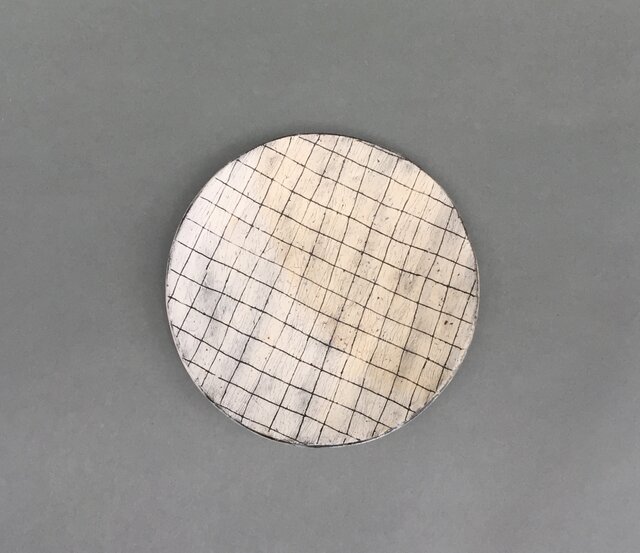 化粧掻き落とし文様 小皿134の画像1枚目