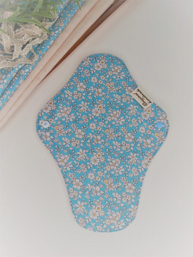 完全防水 布ナプキン オーガニックコットン リバティの画像1枚目
