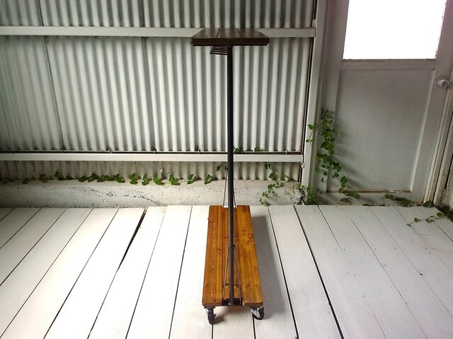 ハンガーラック　アイアン✖️木 数量限定 MH3 ハンガーラック アイアン 棚板 インダストリアル