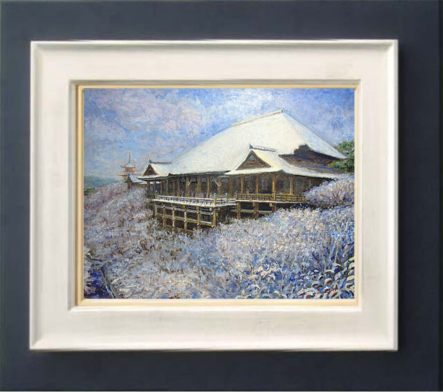 霧氷と清水寺 | iichi 日々の暮らしを心地よくするハンドメイドや