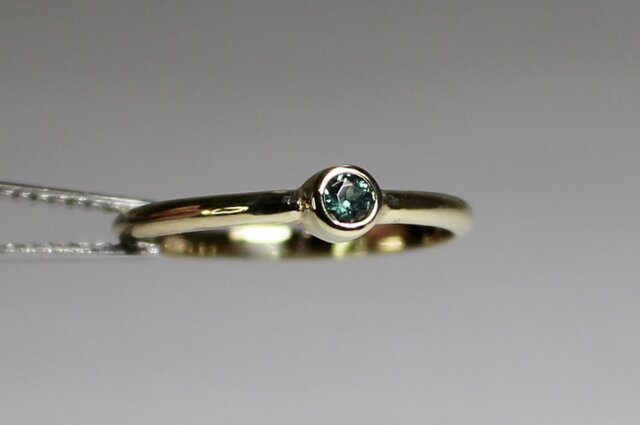 Grandidierite 3mm Ringの画像1枚目