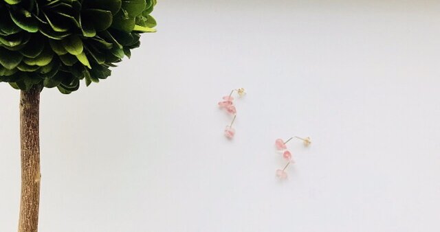 14kgf Cherry quartzの画像1枚目