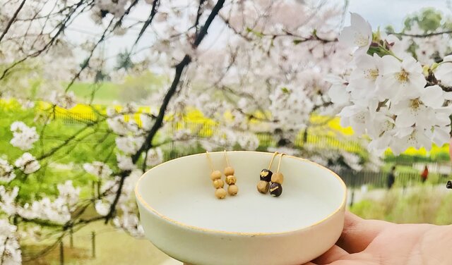 〔14kgf 純金箔〕蜜だんご と 味噌おでんの画像1枚目
