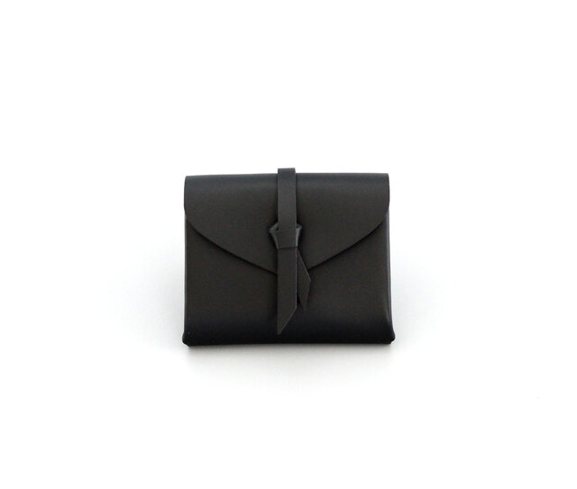 折りショートウォレット#黒 / ori short wallet #blackの画像1枚目