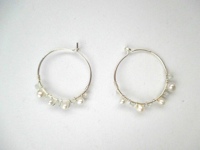 【romantic pierced earrings10】の画像1枚目