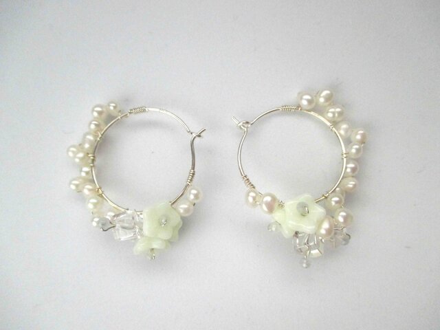 【romantic pierced earrings11】の画像1枚目