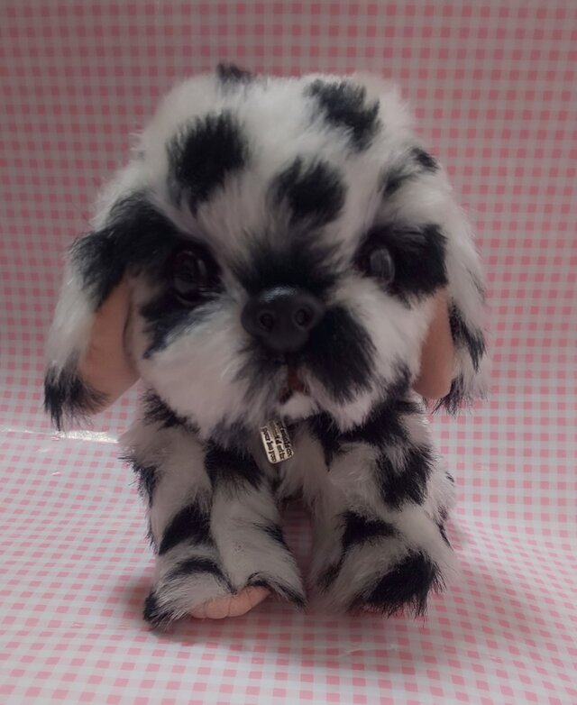 ふわふわぬいぐるみ☆ダルメシアン☆子犬の画像1枚目