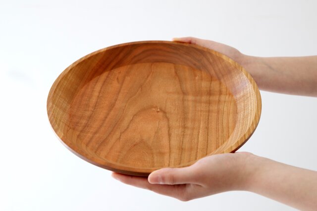 山桜のお皿〈9寸:27cm〉の画像1枚目