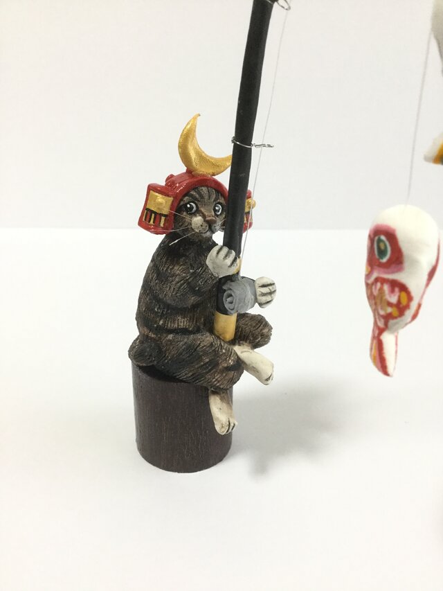 猫と子どもの日(キジトラ)の画像1枚目