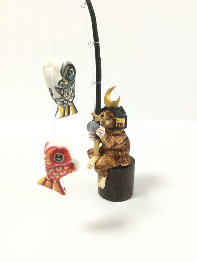 猫と子どもの日(茶)の画像1枚目