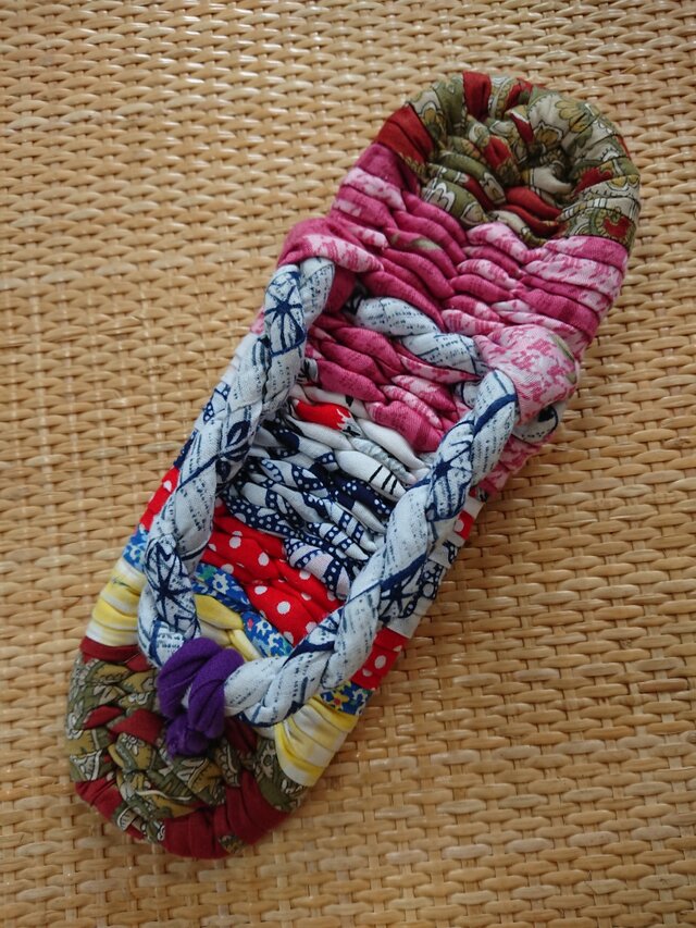 布ぞうり 22~23cmの画像1枚目