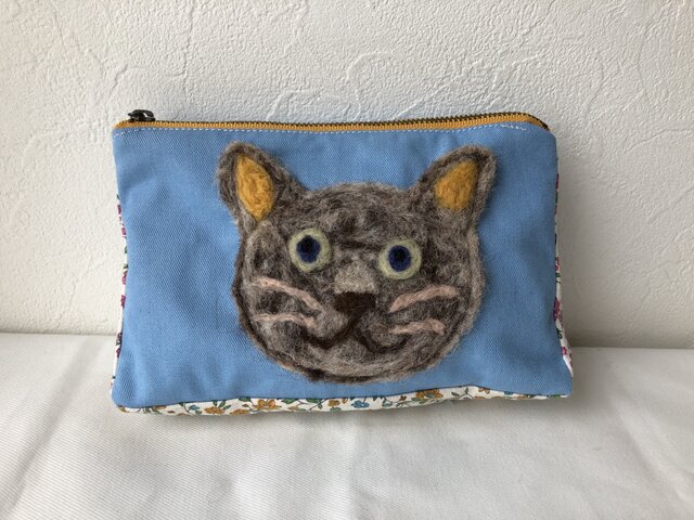 ねこポーチ Dの画像1枚目