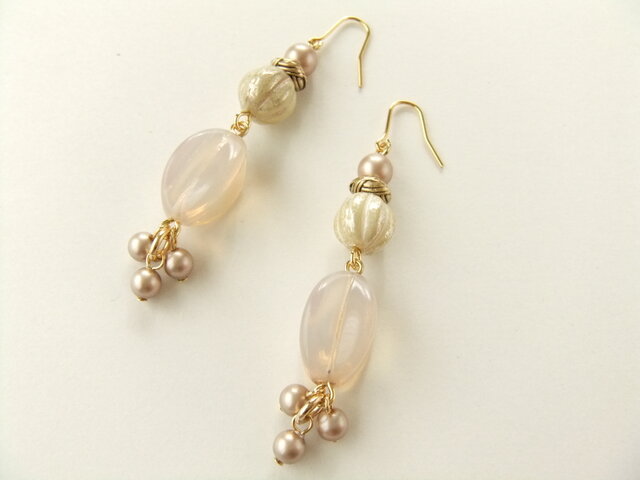 金具変更OK Pierces or Earrings チェコ スワロフスキー (P0865)の画像1枚目