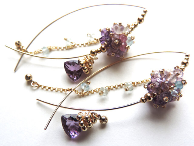 『 In bloom ( PL19' ) 』Pierce by K14GFの画像1枚目