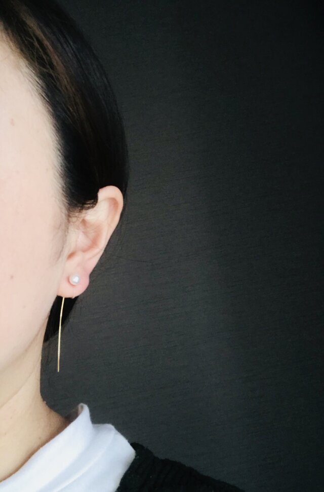 Pearl stic . イヤリングの画像1枚目