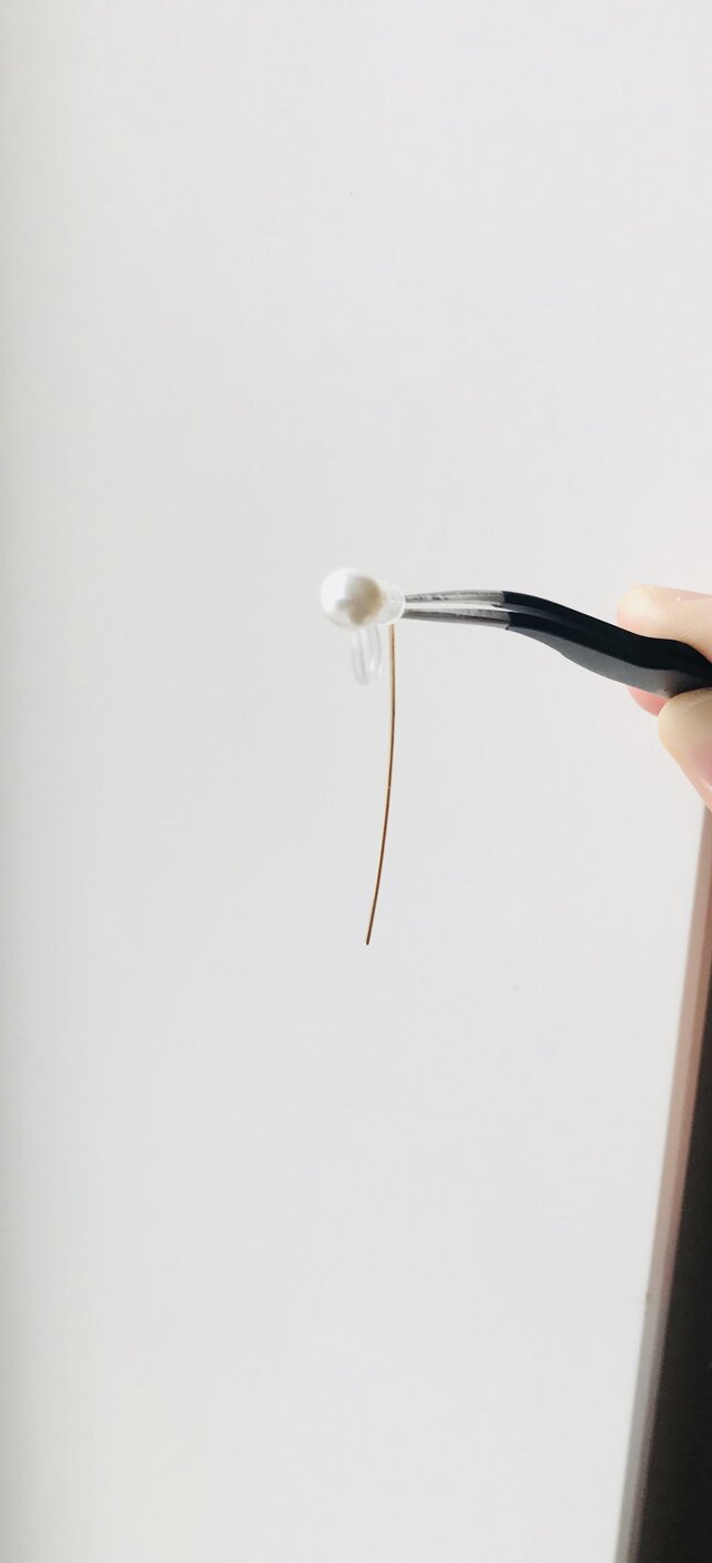 Pearl ring & earringの画像1枚目