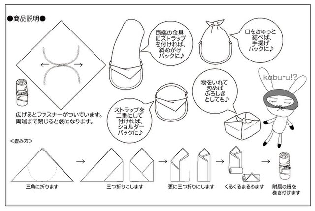 再販＞旅行に便利！用途に合わせてカタチを変える多機能バック