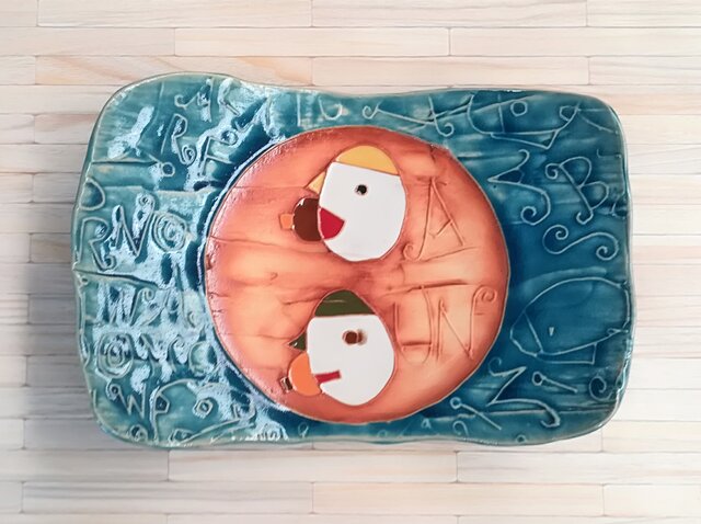 明るく、楽しく、美味しく!中皿の画像1枚目