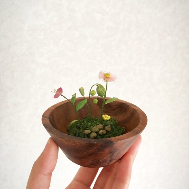 2811.bud 箱庭 野の花の画像1枚目