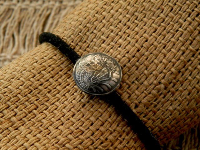 #H82 Singapura Coin Hair Elasticの画像1枚目