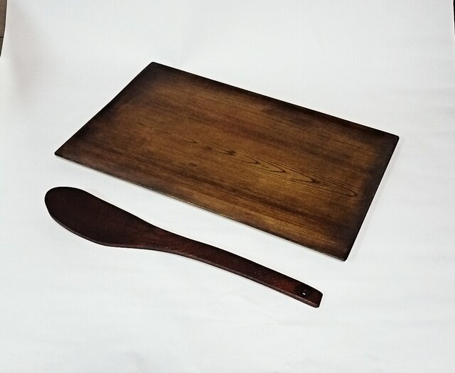 ナーラ　盛器　食器受け台拭き漆仕上げ ナーラ 盛器 食器受け台拭き漆仕上げ